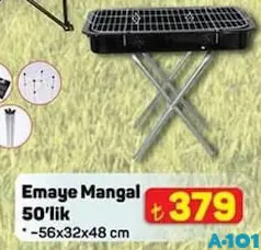 EMAYE MANGAL 50'LİK 56X32X48 CM EMAYE MANGAL 50'LİK 56X32X48 CM